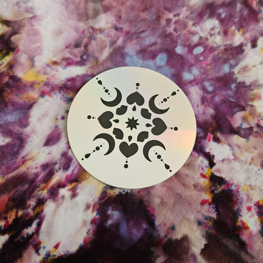 MOON MANDALA STICKER