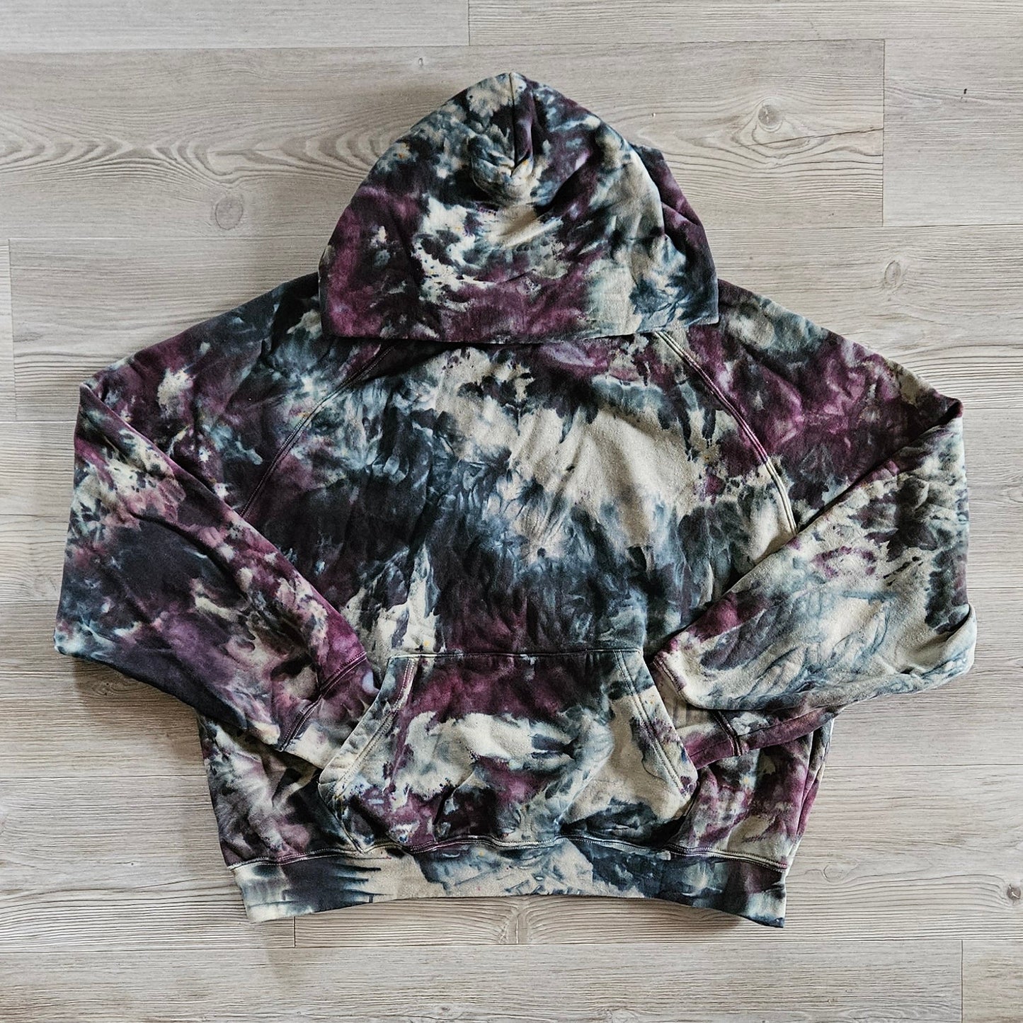 DYED COTTON HOODIE