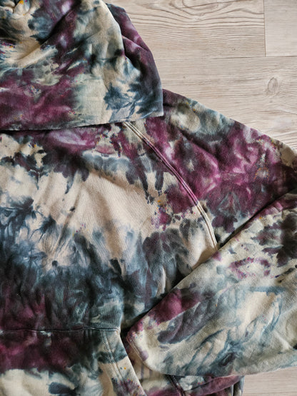 DYED COTTON HOODIE