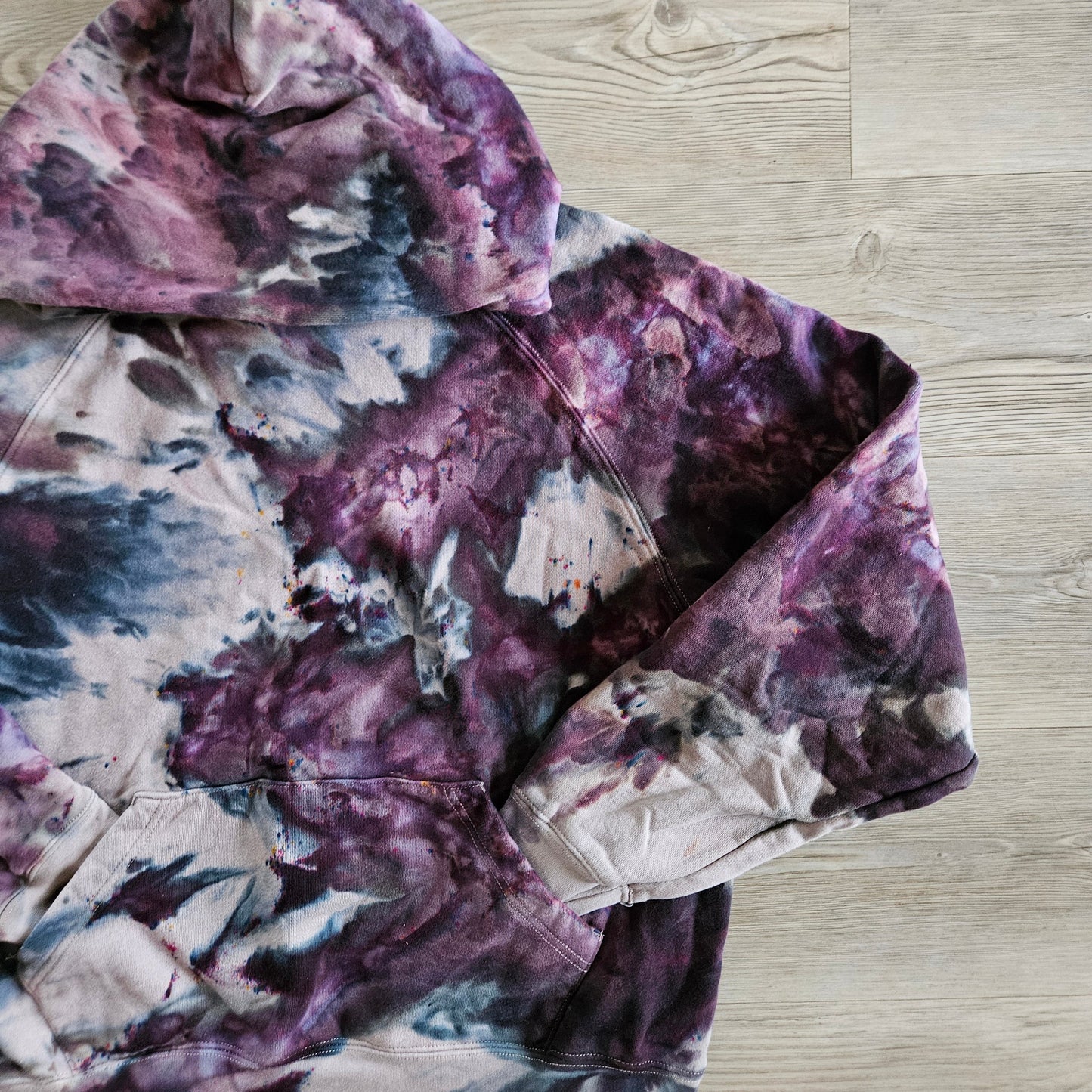 DYED COTTON HOODIE