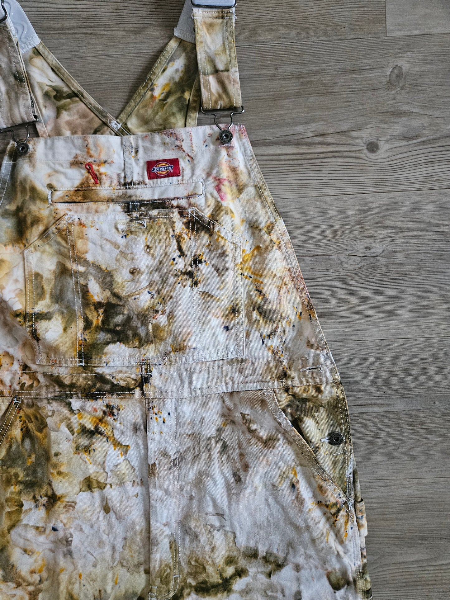 DYED DICKIES OVERALLS - 34X30