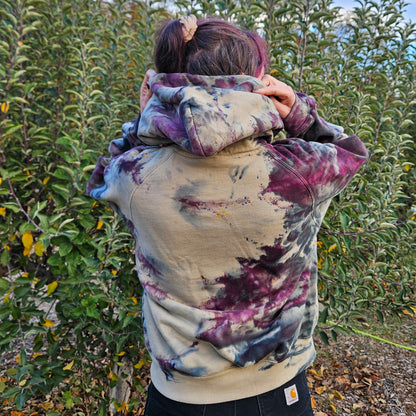 DYED COTTON HOODIE