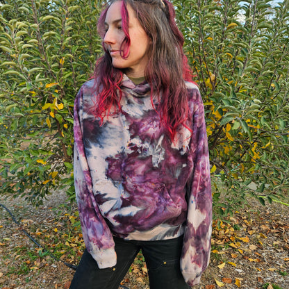 DYED COTTON HOODIE