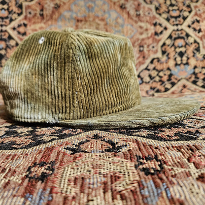 CORDUROY FLAT BILL HAT