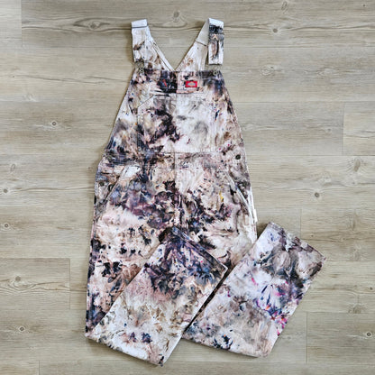 DYED DICKIES OVERALLS - 34X32