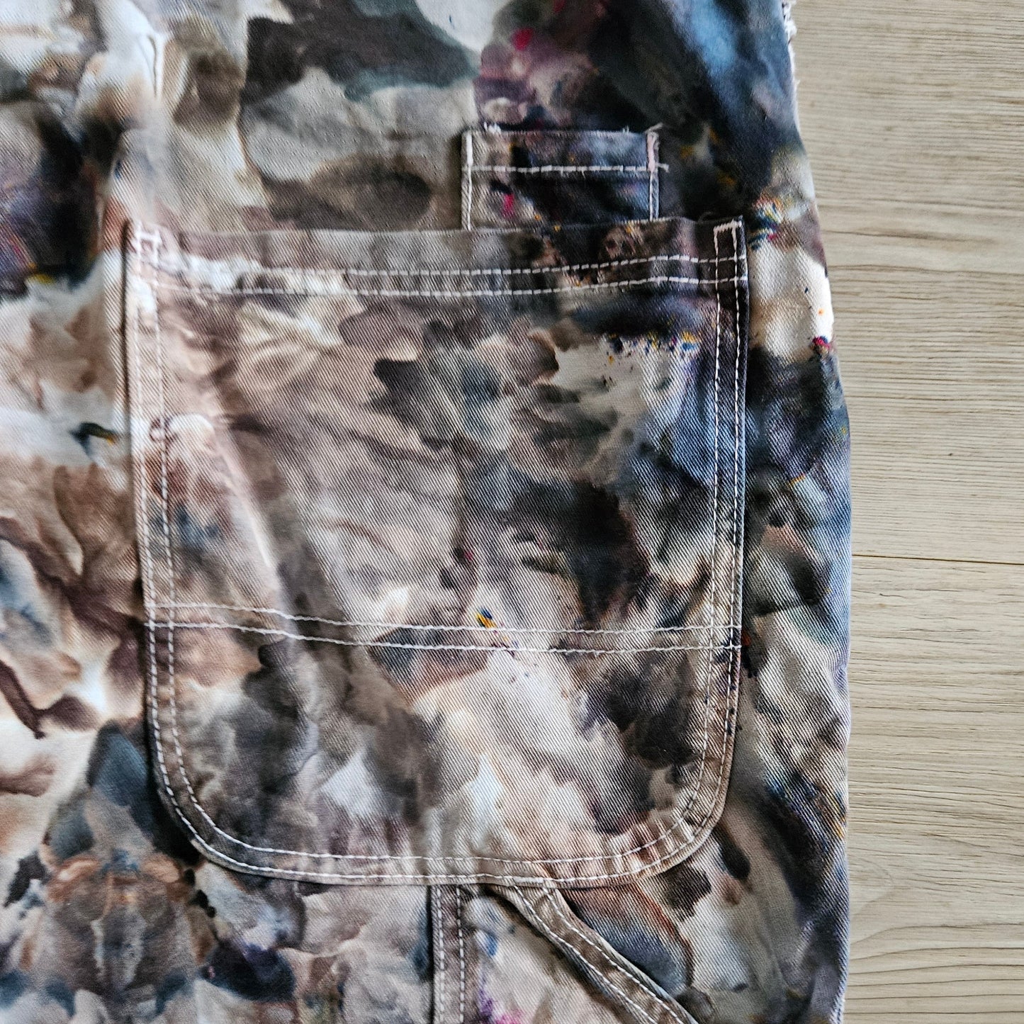 DYED DICKIES OVERALLS - 36X32